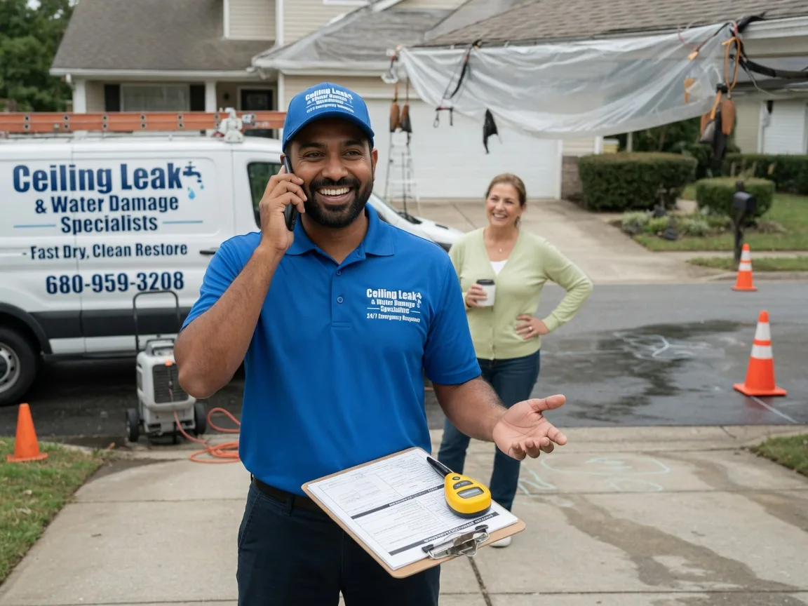 Ceiling Leak Cleanup Cleveland, GA FAQs