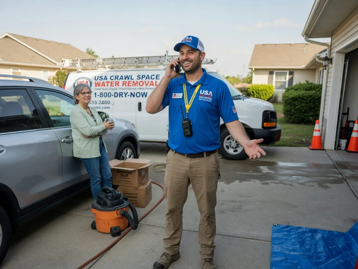 Crawl Space Water Removal Cleveland, GA FAQs